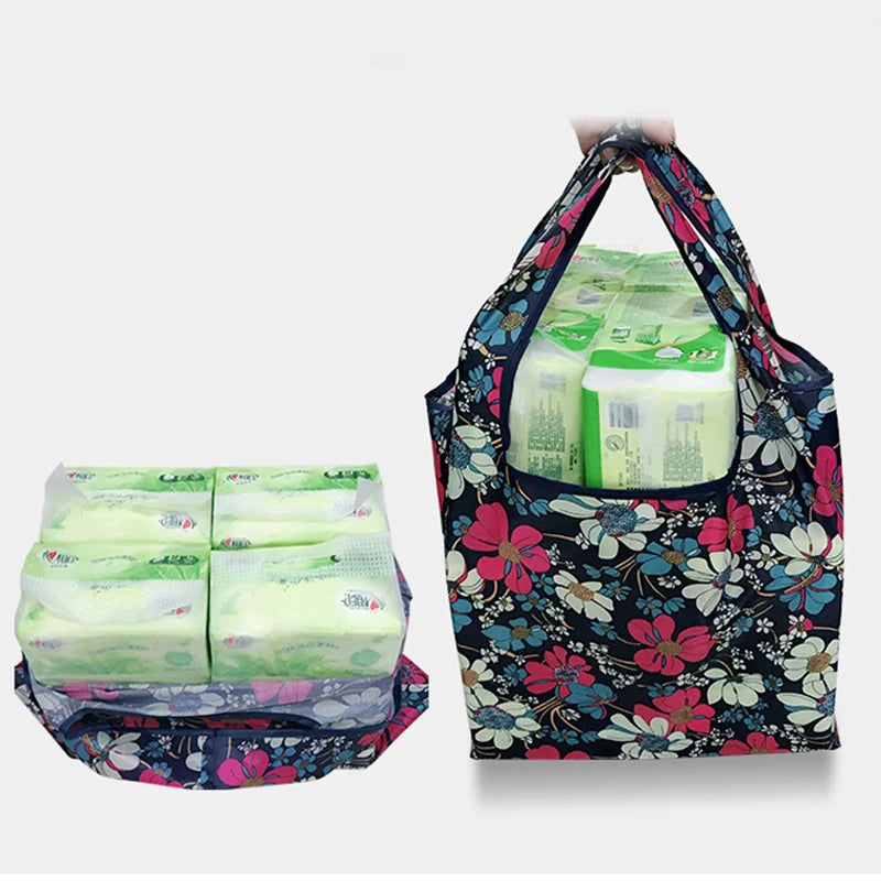 Sac cabas courses original Noir / L52*H40*LR6cm-Orangefloral / L52*H40*LR6cm-Pourprefloral / L52*H40*LR6cm-Bleu / L52*H40*LR6cm-ShopGET® 
