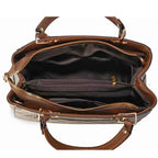 Sac cabas femme luxe Noir-Marron-Jaune-Burgundy-ShopGET® 