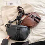 Patron sac banane en cuir pour femme