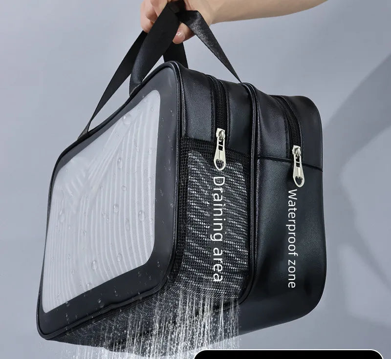 Trousse de toilette femme transparente washbag - ShopGET®