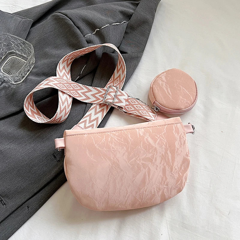 Sac banane femme chic  décontracté vert