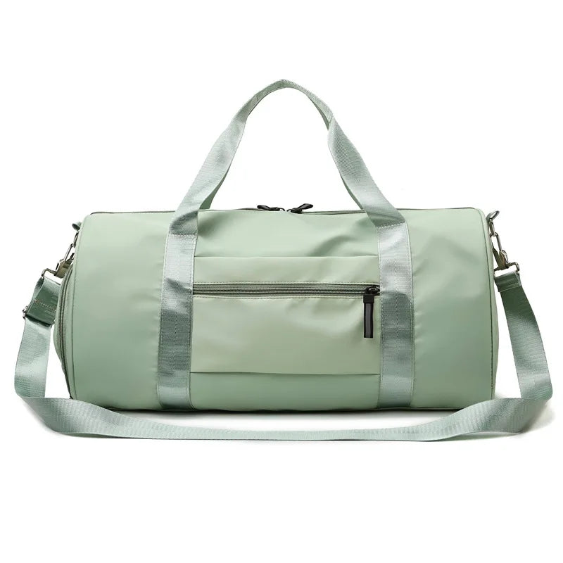 Sac polochon souple et simple Bleu-Lavender-Rose-Vert-Noir-Gris-ShopGET® 