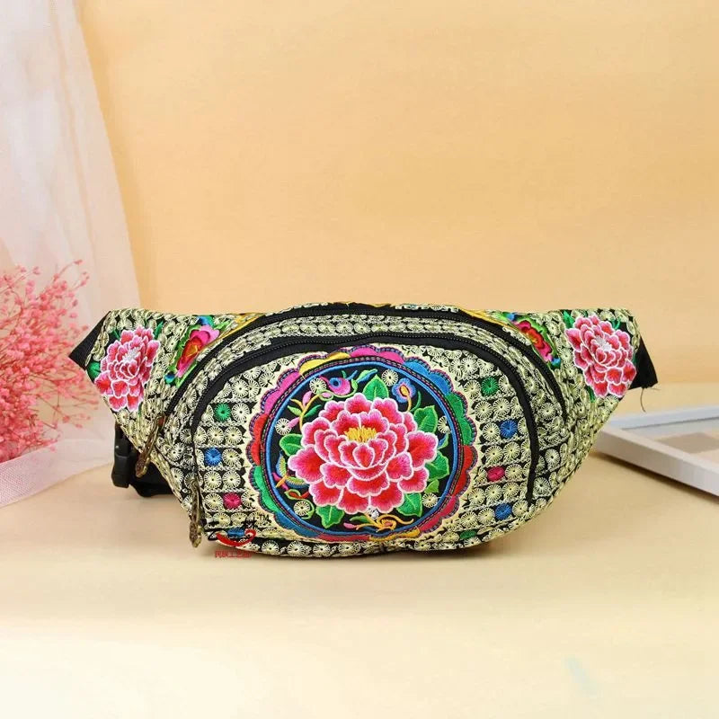 sac banane femme tendance floral et original