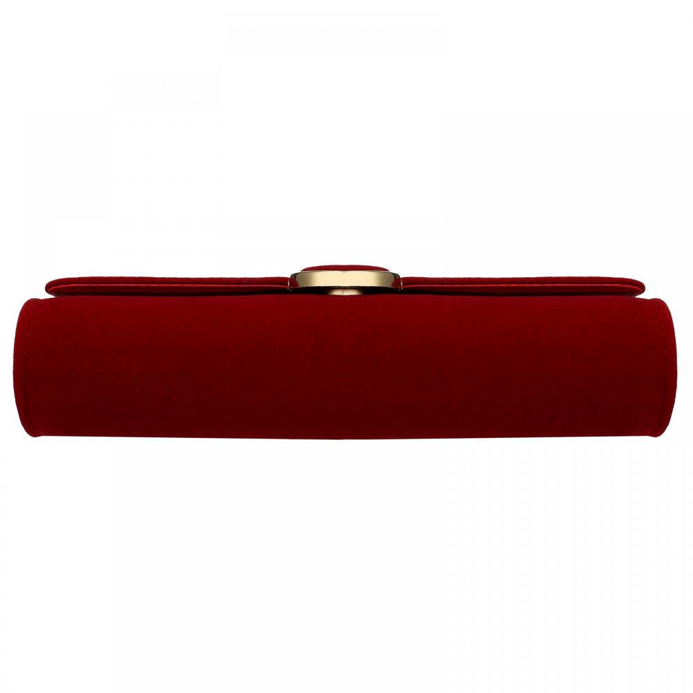 Pochette femme Bordeau Noir / 23 cm x 13 cm-Rouge / 23 cm x 13 cm-ShopGET® 