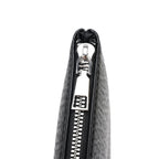 Pochette homme carré de luxe Noir / 15cm x 24cm x 2cm-Noir / 19cm x 28cm x 2cm-ShopGET® 