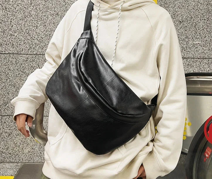 Sac banane grand format pour homme