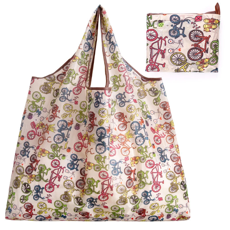 Sac de courses avec dessin A-B-C-D-E-F-G-H-I-J-K-ShopGET® 