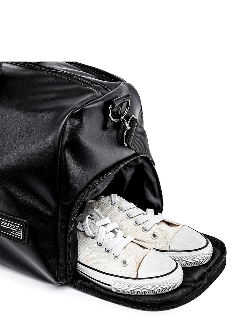 Sac weekend homme noir premium S-L-ShopGET® 