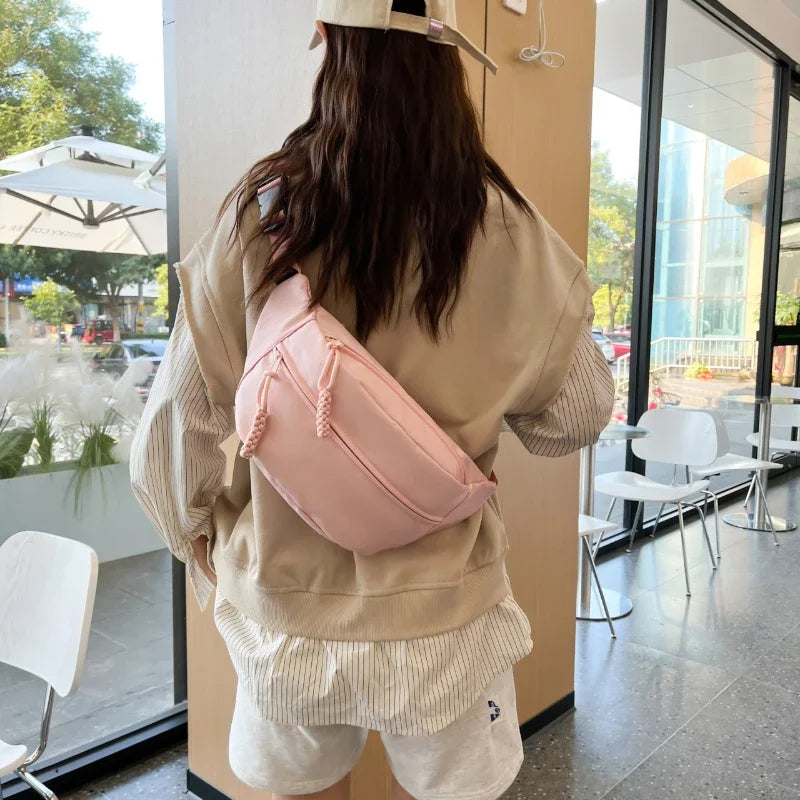 sac banane femme tendance orange polyvalent