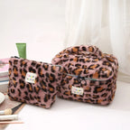 Trousse de toilette voyage léopard rose - ShopGET®