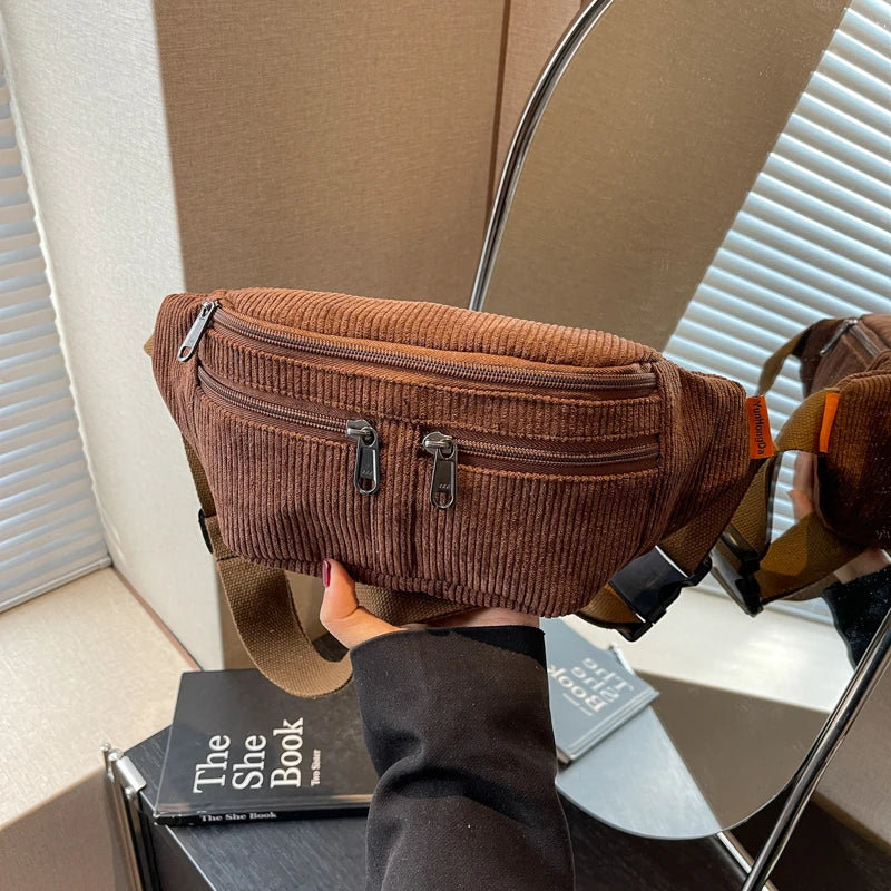 Sac banane femme fausse fourrure courte - ShopGET®