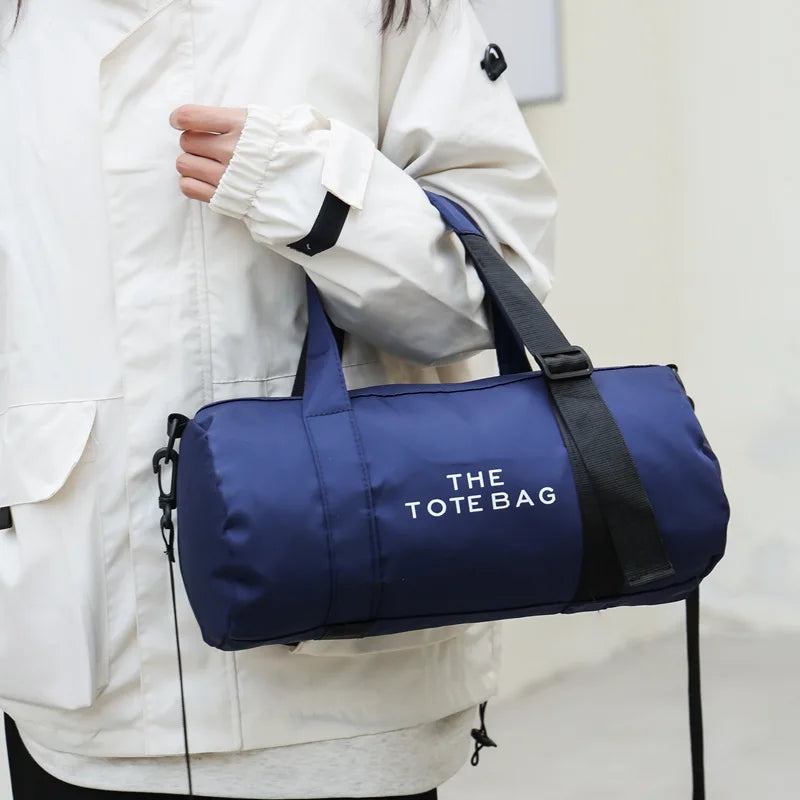 Sac polochon the tote bag Noir-Gris-Vert-ShopGET® 