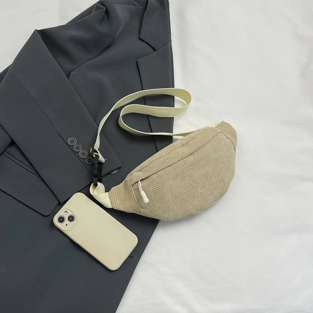 Sac banane en tissu pour femme - ShopGET®