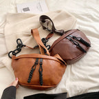 Patron sac banane en cuir pour femme