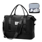 Sac weekend classique pour homme Bleu A-Bleu B-Noir-Beige-Pourpre-Vert-Gris-ShopGET® 