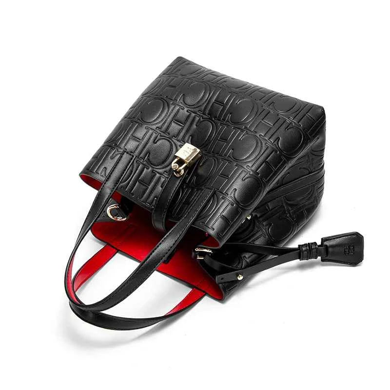 Sac cabas femme classic retro Burgundy-Argent-Gold-Vert-Kaki-Marron-Noir-ShopGET® 