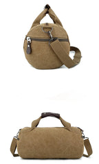 Sac polochon voyage courte séjour Marron-Kaki-Noir-Bleu-Vert-ShopGET® 