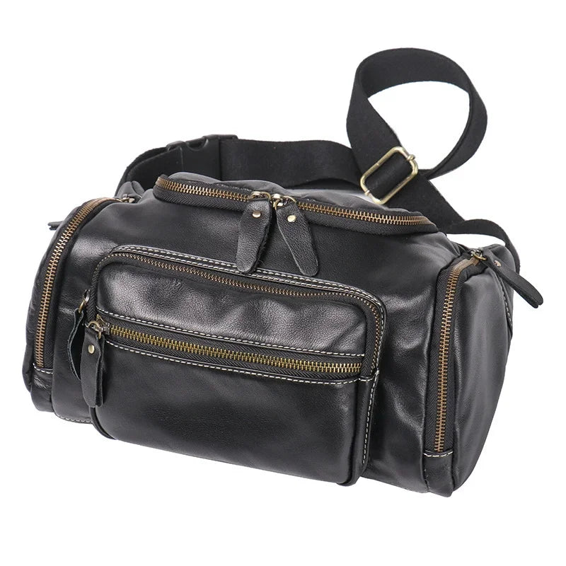 Sac banane XXL pour homme en cuir - ShopGET®