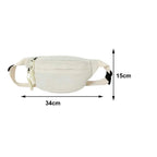 Sac banane femme grande taille en velours - ShopGET®