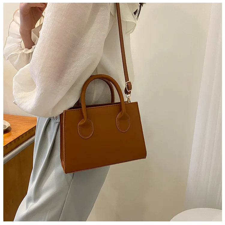 Sac cabas noir femme classique Vert / 20.5x14.5x7.5cm-Marron / 20.5x14.5x7.5cm-Bleu / 20.5x14.5x7.5cm-Blanc / 20.5x14.5x7.5cm-Noir / 20.5x14.5x7.5cm-ShopGET® 