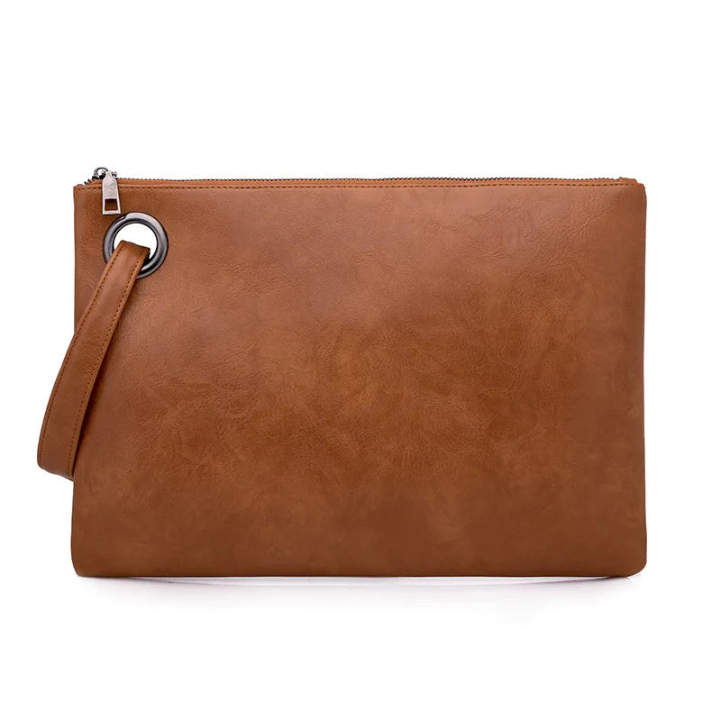 Pochette femme tendance en cuir A / 33x1x24cm-B / 33x1x24cm-C / 33x1x24cm-ShopGET® 