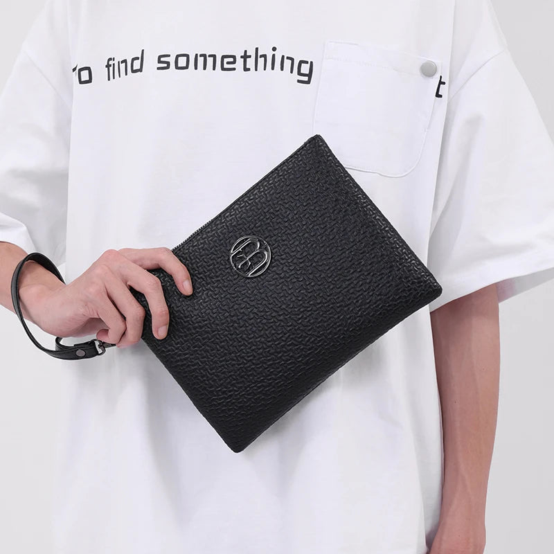 Pochette homme en forme de portefeuille business A-B-C-D-ShopGET® 