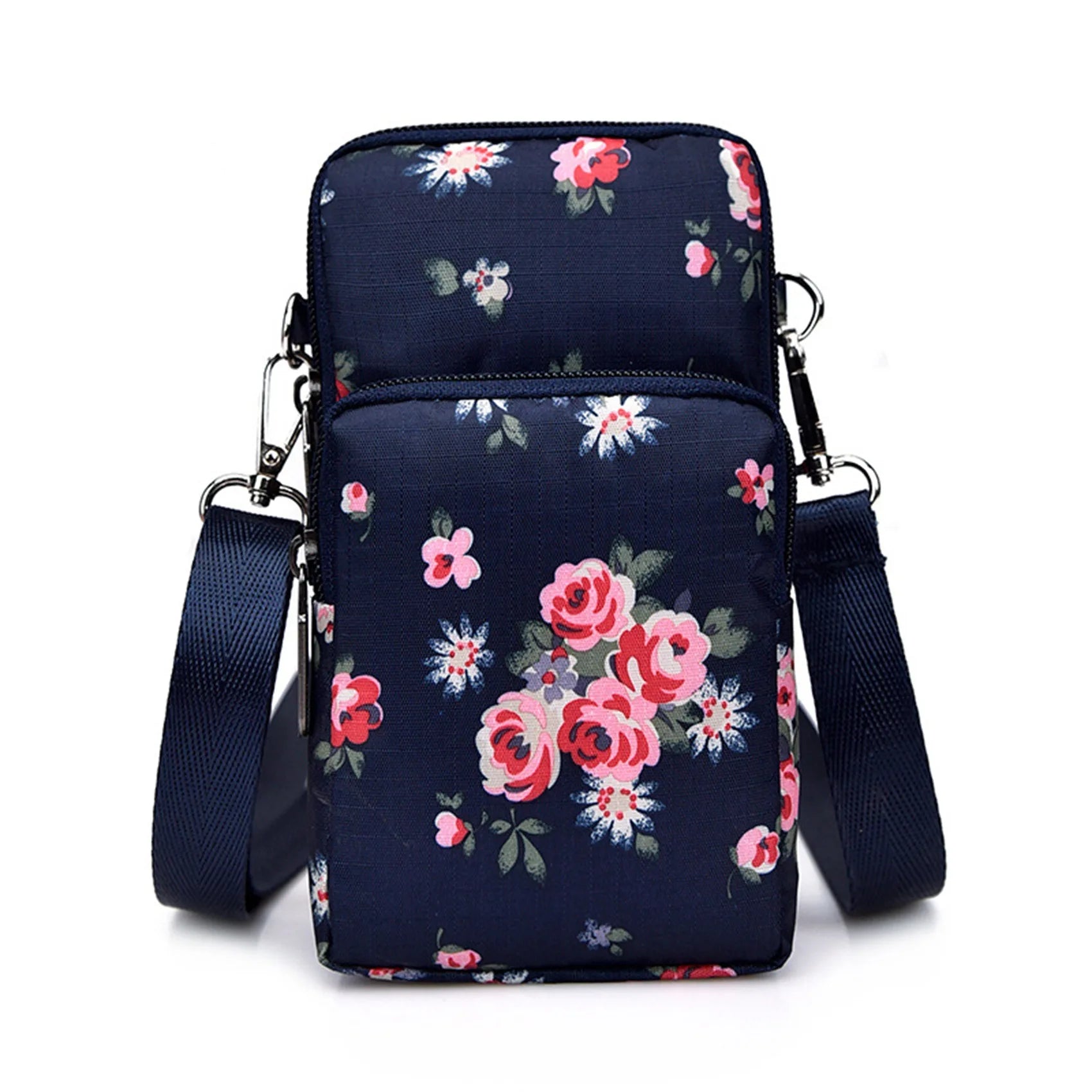 Pochette téléphone floral messenger - ShopGET®