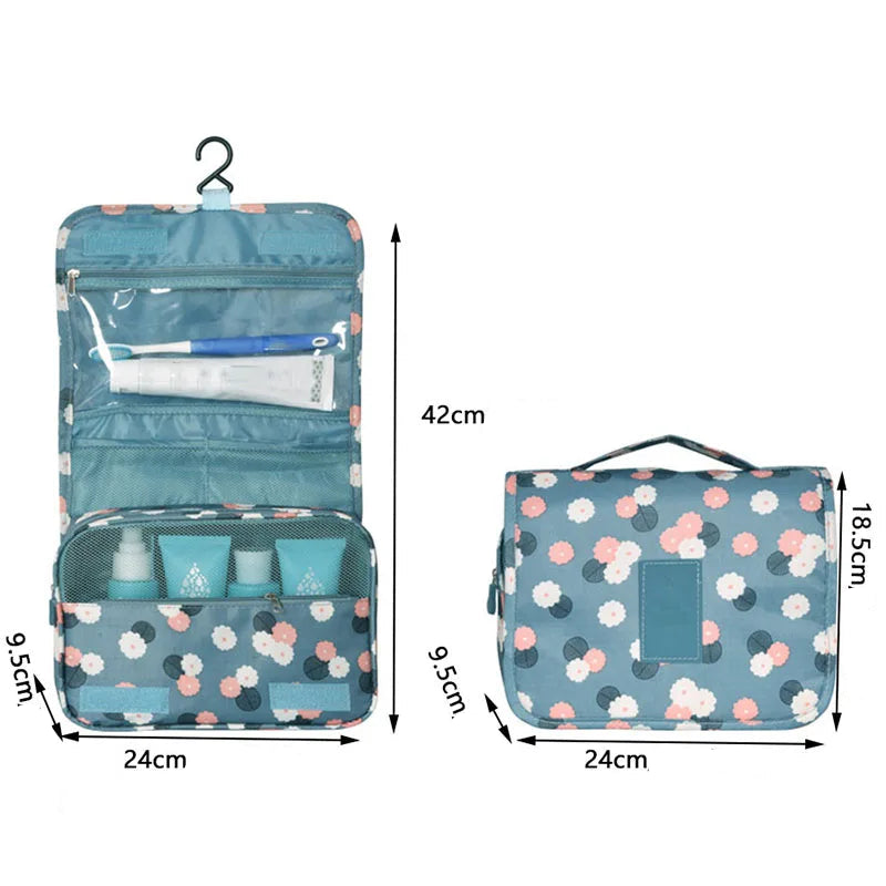 Trousse de toilette femme plaid à accrocher - ShopGET®