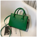 Sac cabas noir femme classique Vert / 20.5x14.5x7.5cm-Marron / 20.5x14.5x7.5cm-Bleu / 20.5x14.5x7.5cm-Blanc / 20.5x14.5x7.5cm-Noir / 20.5x14.5x7.5cm-ShopGET® 