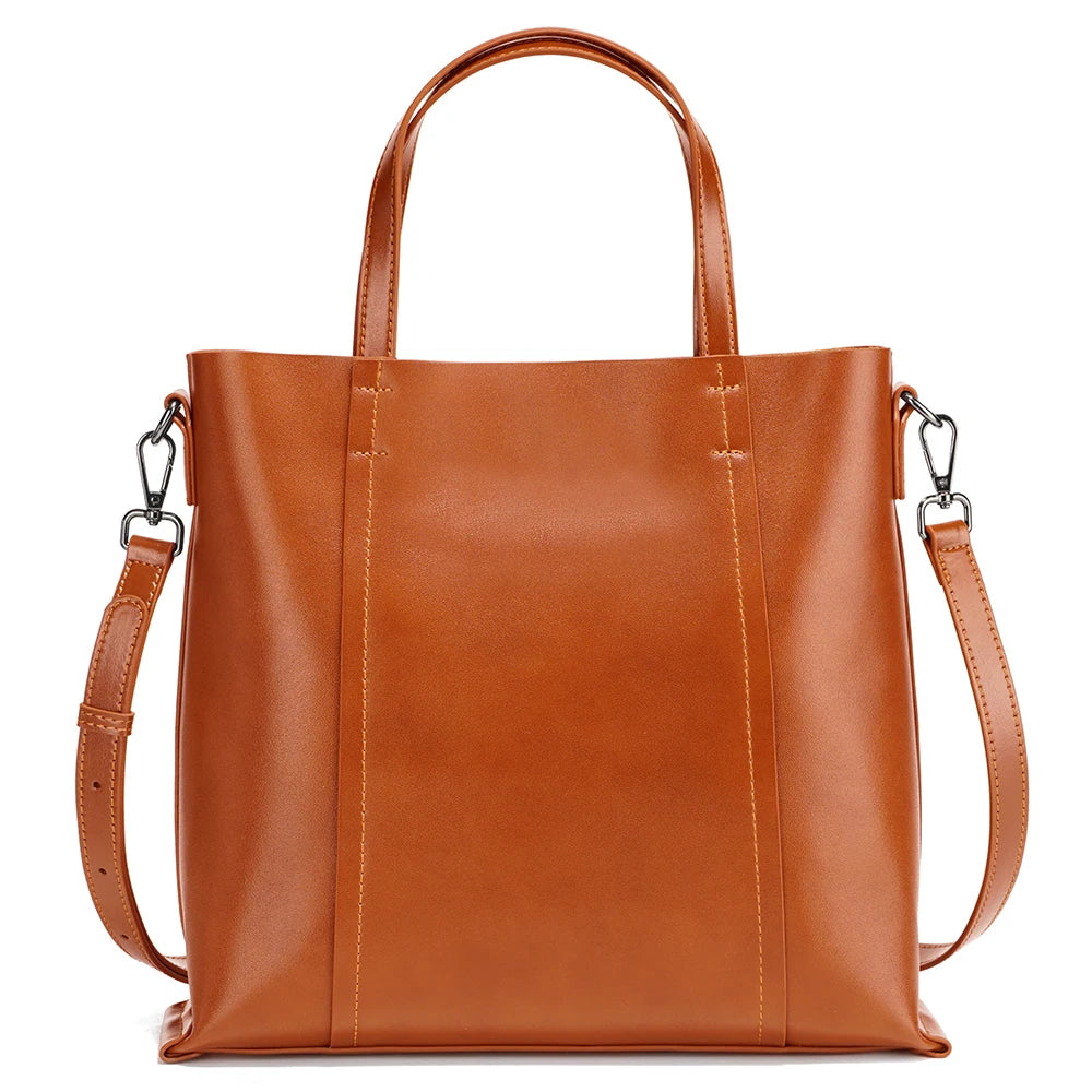 Sac cabas noir vintage à bandoulière femme Café-Vert-Apricot-Marron-Noir-ShopGET® 
