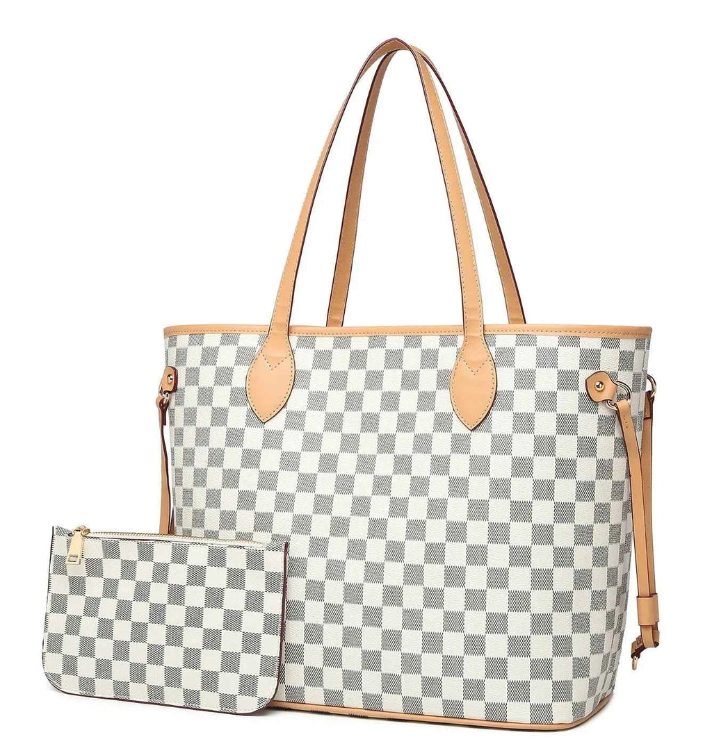 Sac cabas femme blanc Blanc / Unique-Shopget 