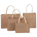 sac cabas tissu Vintage Réutilisable 22x16x13-32x22x13-29x25x15-38x27x16-ShopGET® 