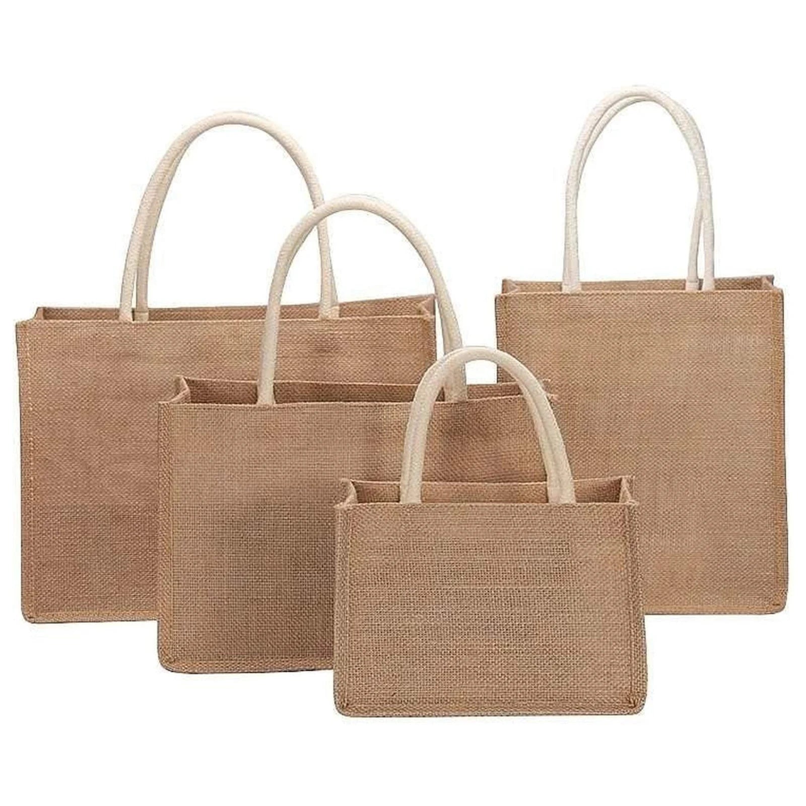 sac cabas tissu Vintage Réutilisable 22x16x13-32x22x13-29x25x15-38x27x16-ShopGET® 