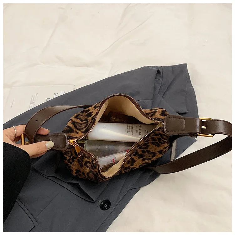 Sac banane léopard pour jeune femme