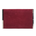 Pochette femme tissu élégant Vin-Rouge-Pourpre-Marron-ShopGET® 
