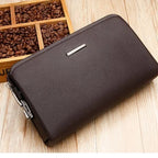 Pochette homme tendance Marron / 23cm x 14cm x 5.5cm-Noir / 23cm x 14cm x 5.5cm-ShopGET® 