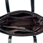 Sac cabas noir business klarina Noir-Jaune-Gris-Apricot-Kaki A-Kaki B-ShopGET® 