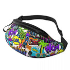 Sac banane personnalisé avec décor graffiti - ShopGET®