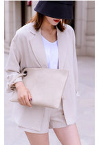 Pochette femme tendance en cuir A / 33x1x24cm-B / 33x1x24cm-C / 33x1x24cm-ShopGET® 