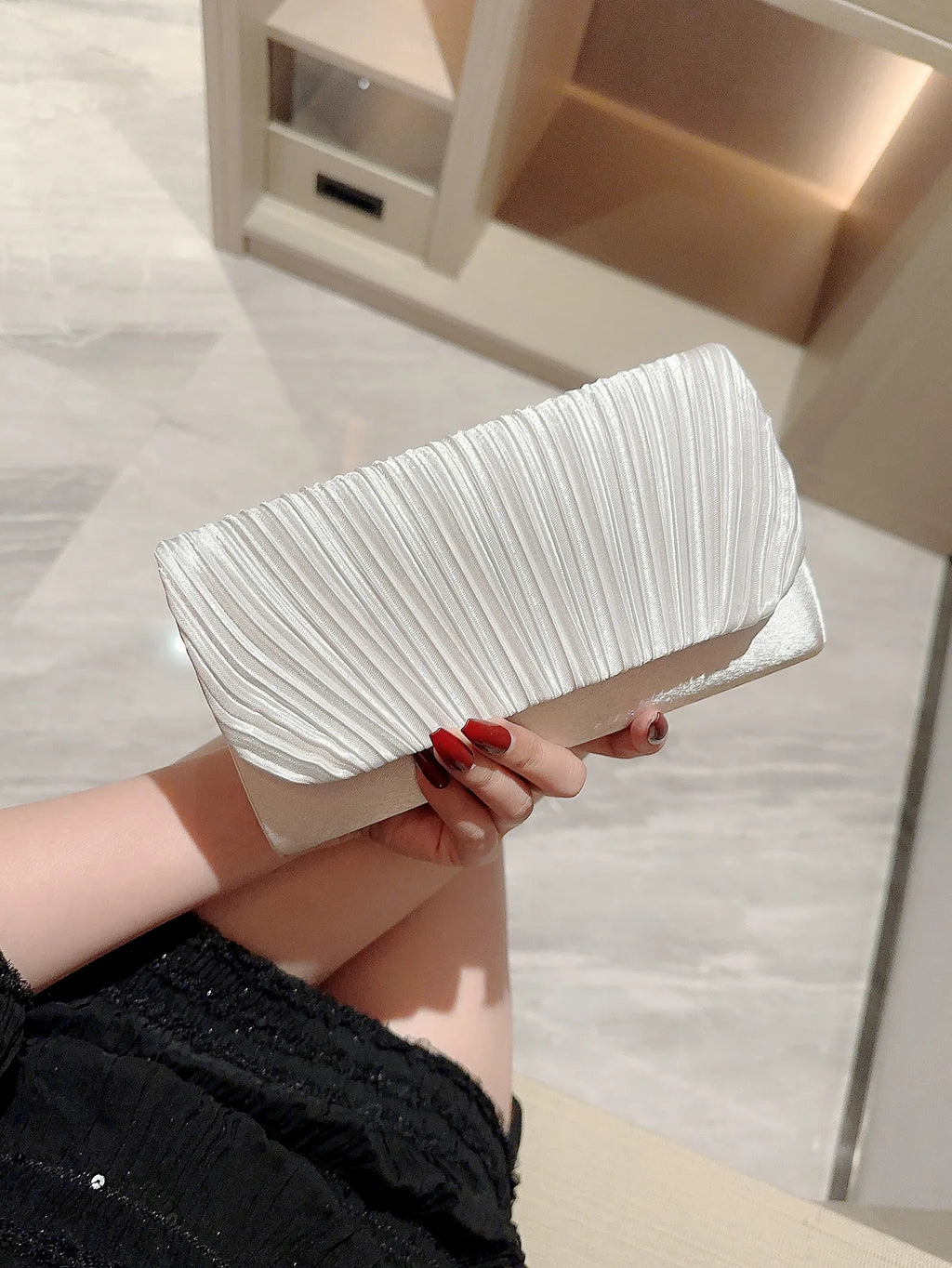 Pochette femme habillée A-B-C-D-ShopGET® 