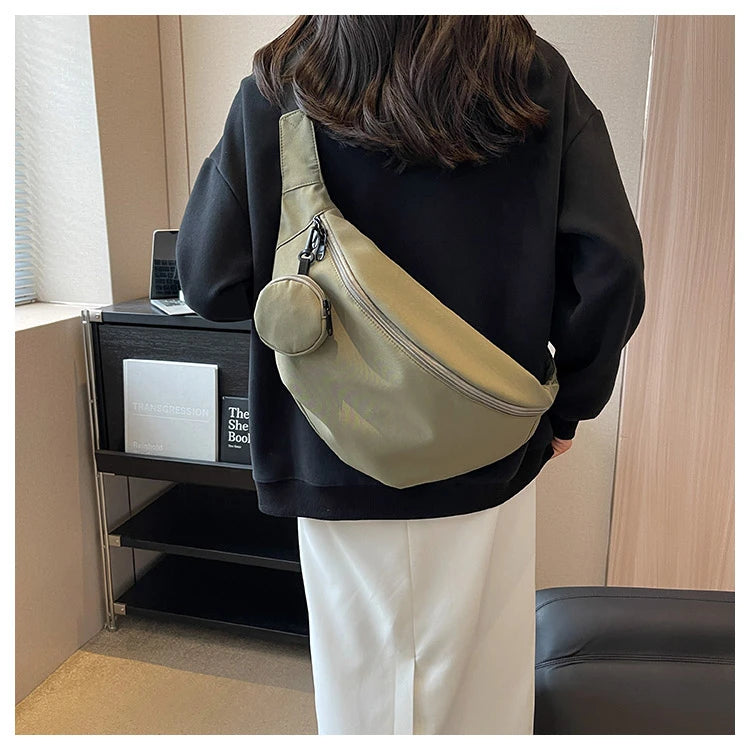 Sac banane femme chic en nylon tendance - ShopGET®