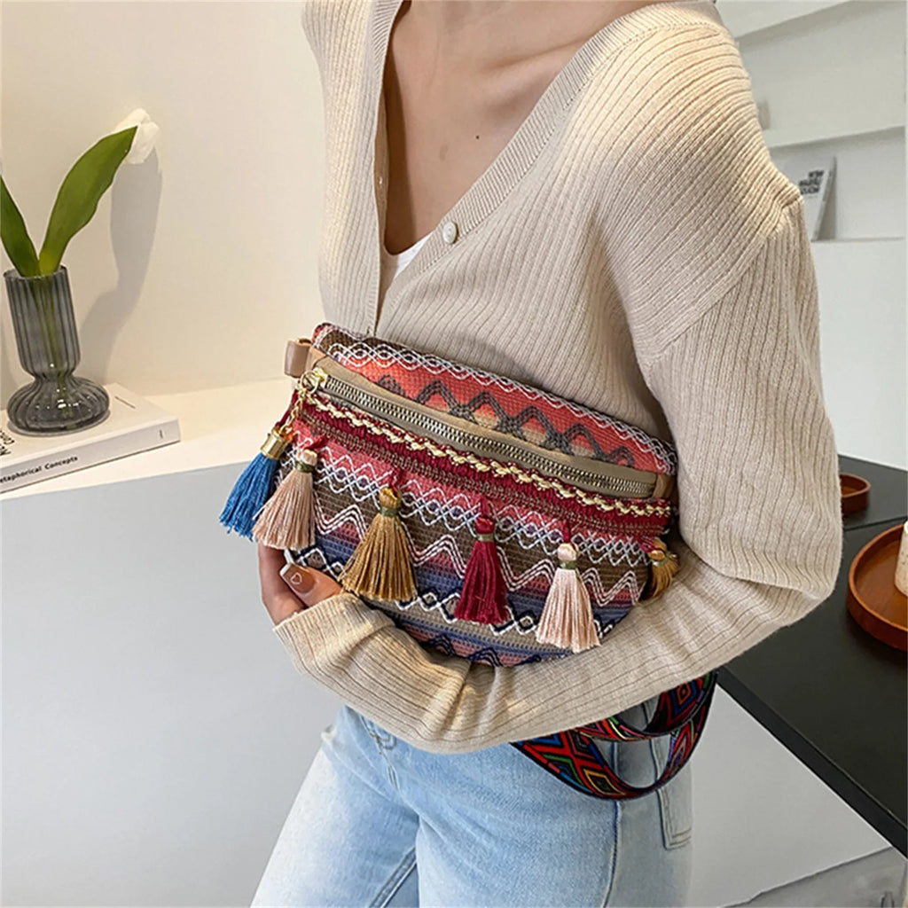 sac banane femme tendance décor artisanal