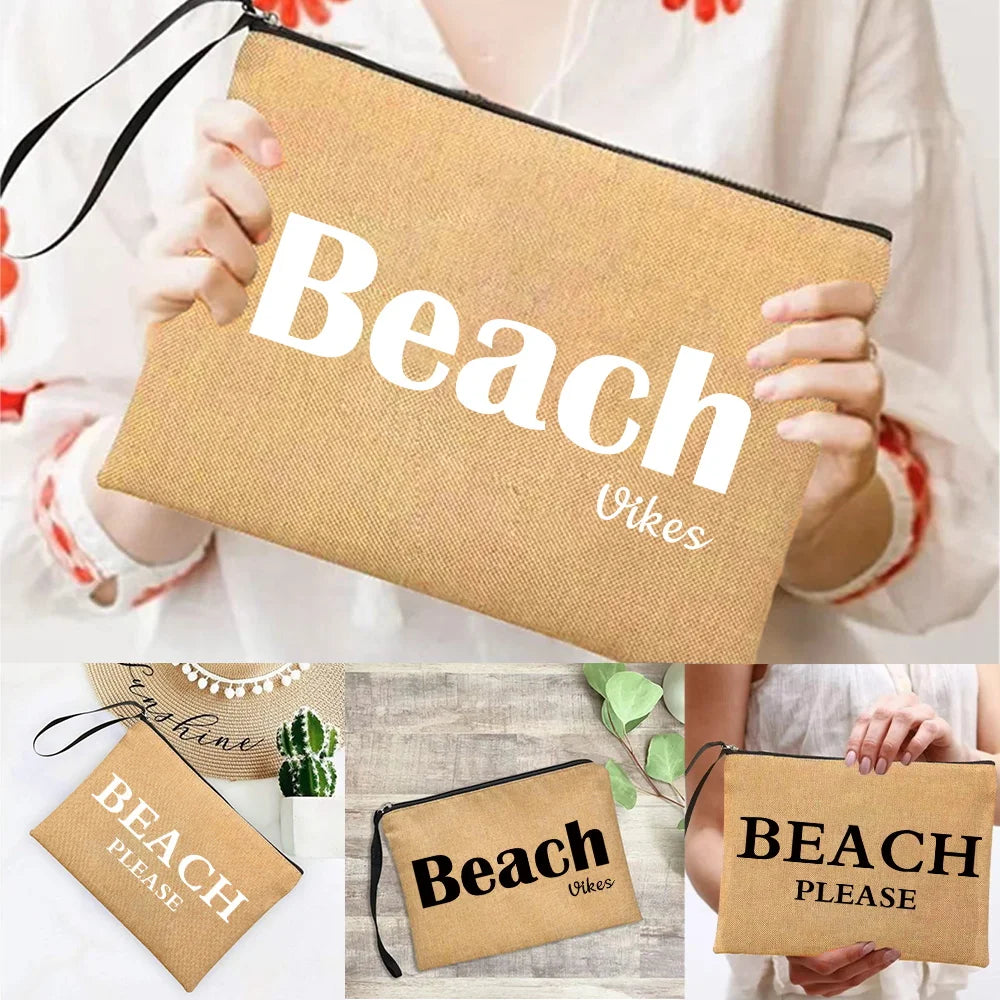 Pochette femme maquillage A-B-C-D-E-ShopGET® 