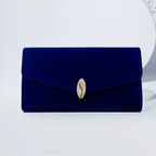 Pochette à rabat  femme Rouge-Bleu-ShopGET® 