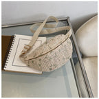 sac banane femme tendance messager kaki