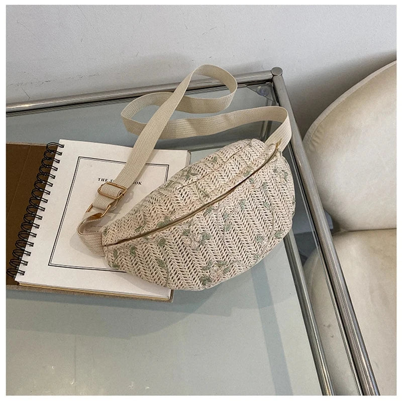 sac banane femme tendance messager kaki