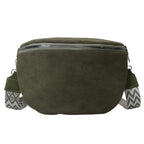 Sac banane femme marron soie - ShopGET®