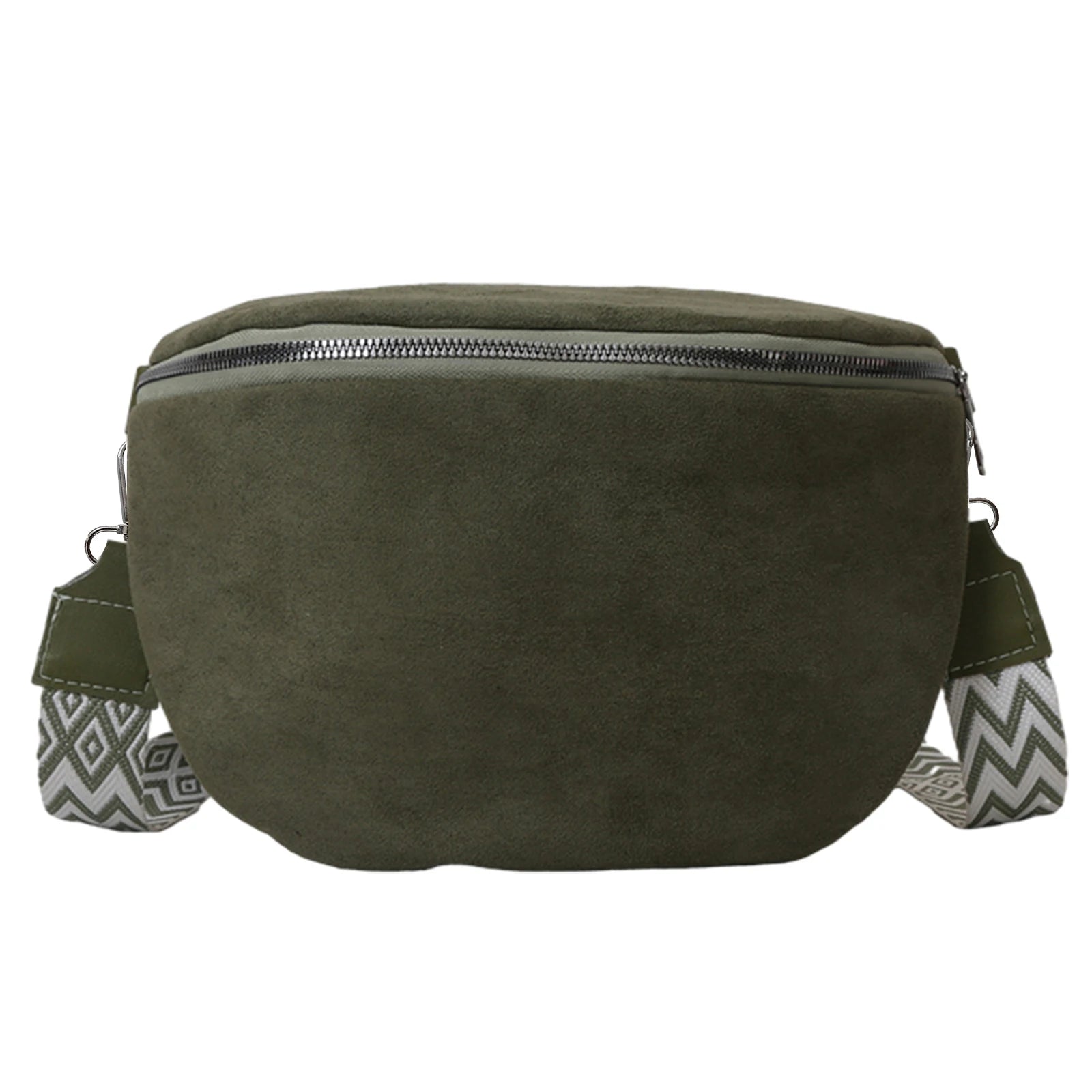 Sac banane femme marron soie - ShopGET®