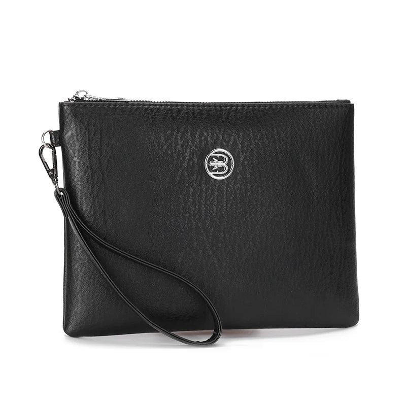 Pochette homme d'affaire moderne Marron A / 25cm x 19cm x 2cm-Noir / 25cm x 19cm x 2cm-Marron B / 25cm x 19cm x 2cm-ShopGET® 