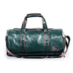 Sac polochon vintage de luxe Noir Jaune-Noir-Vert A-Vert B-ShopGET® 